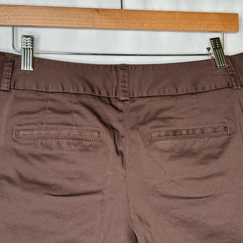 WHBM White House Black Market Brown Shorts Sz 6 Bin A - Picture 4 of 11